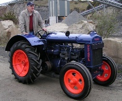 My 1936 Fordson Model \'N\' at the National Road Run in Larne.  Photograph courtesy of Gary Connolly